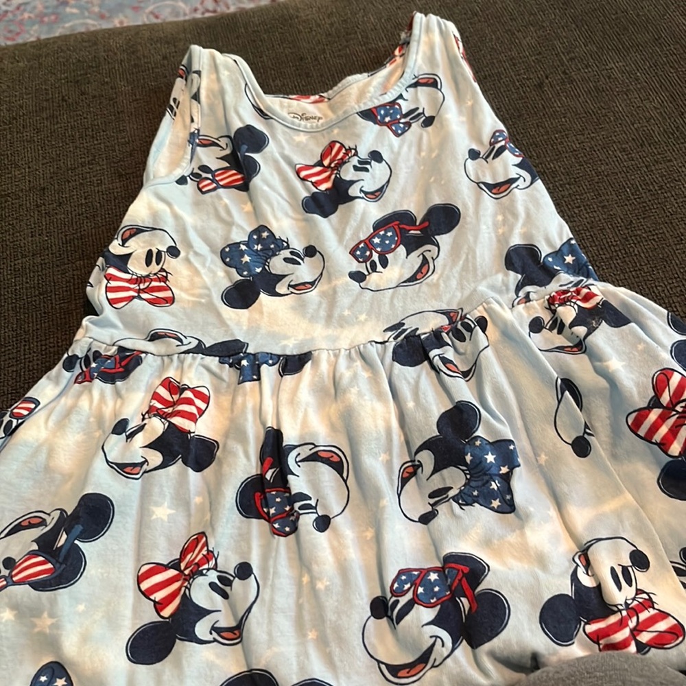 Minnie and Mickey patriotic Dress